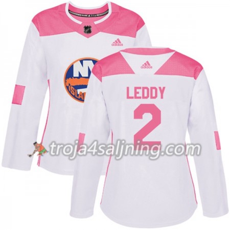 New York Islanders tröja Nick Leddy 2 Vit 2017-2018 Adidas Rosa Fashion Authentic - Dame NHL Tröjor New York Islanders tröja Nick Leddy 2 Vit 2017-2018 Adidas Rosa Fashion Authentic - Dame NHL Tröjor